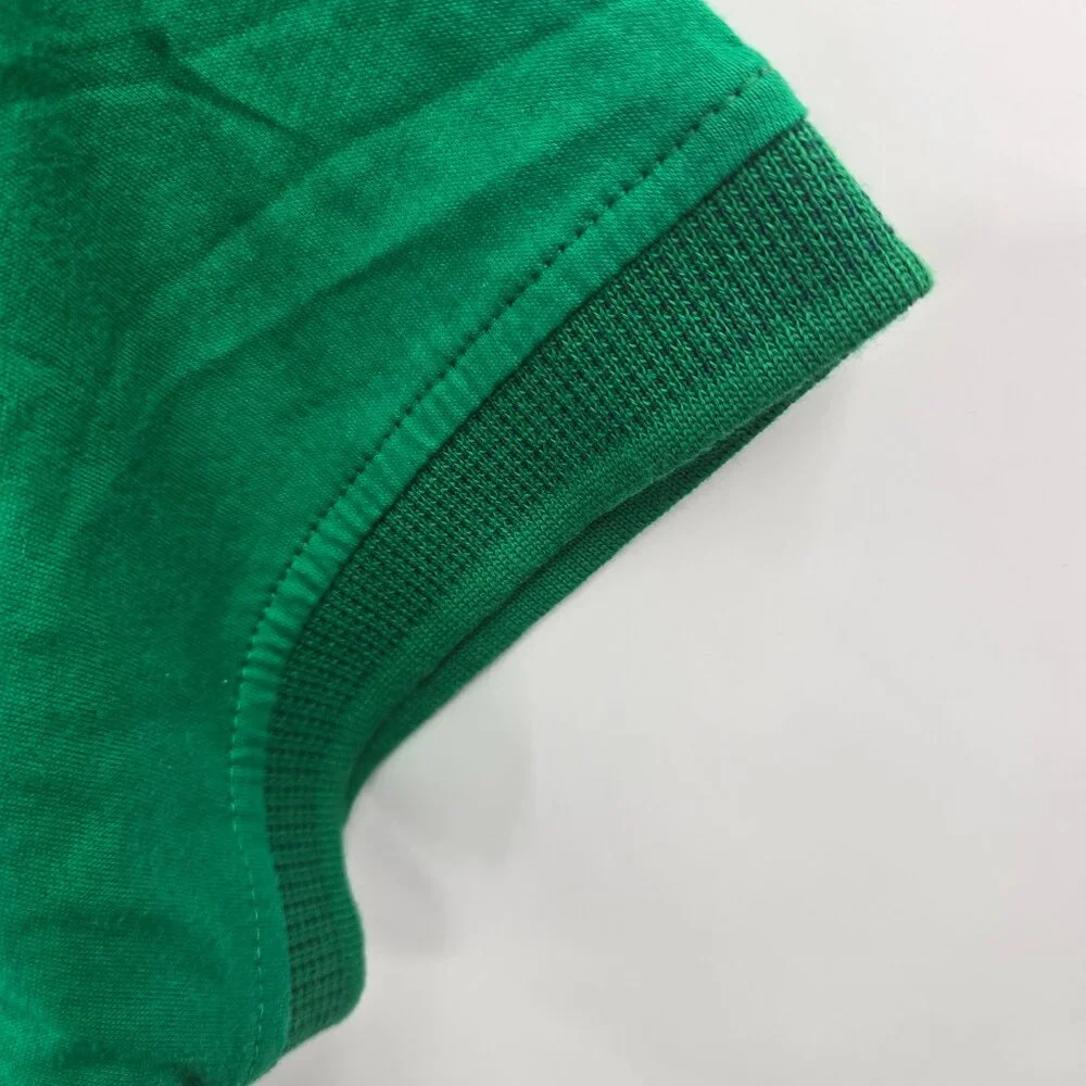 Robert Graham Kelly Green Golf Sport Preppy Embroidered Skull Polo Size Small